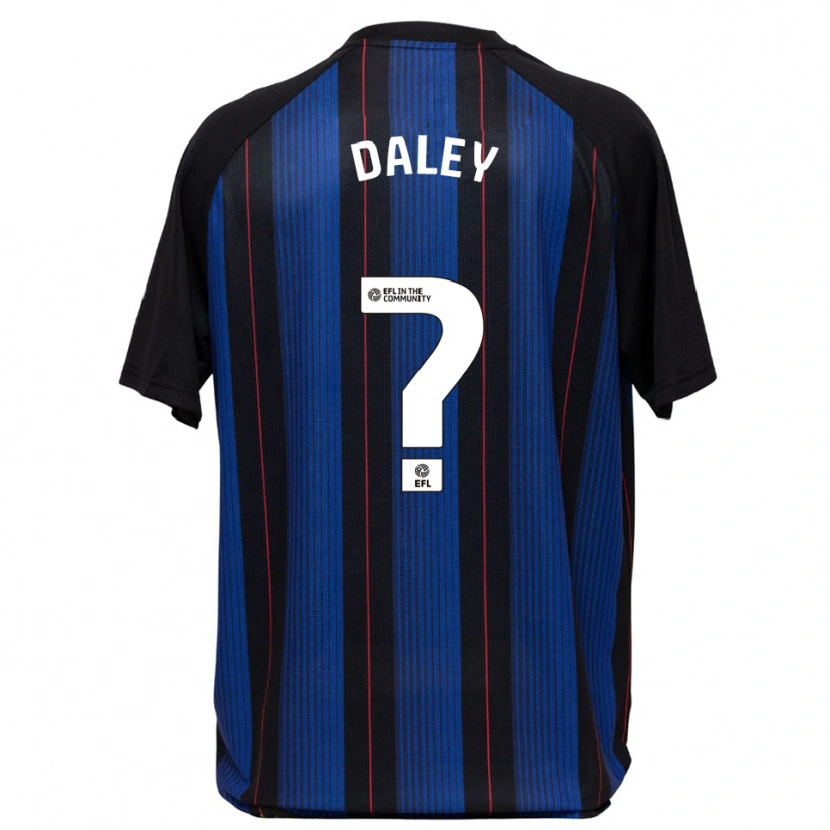 Danxen Women Jack Daley #0 Blue Black Away Jersey 2025/26 T-Shirt