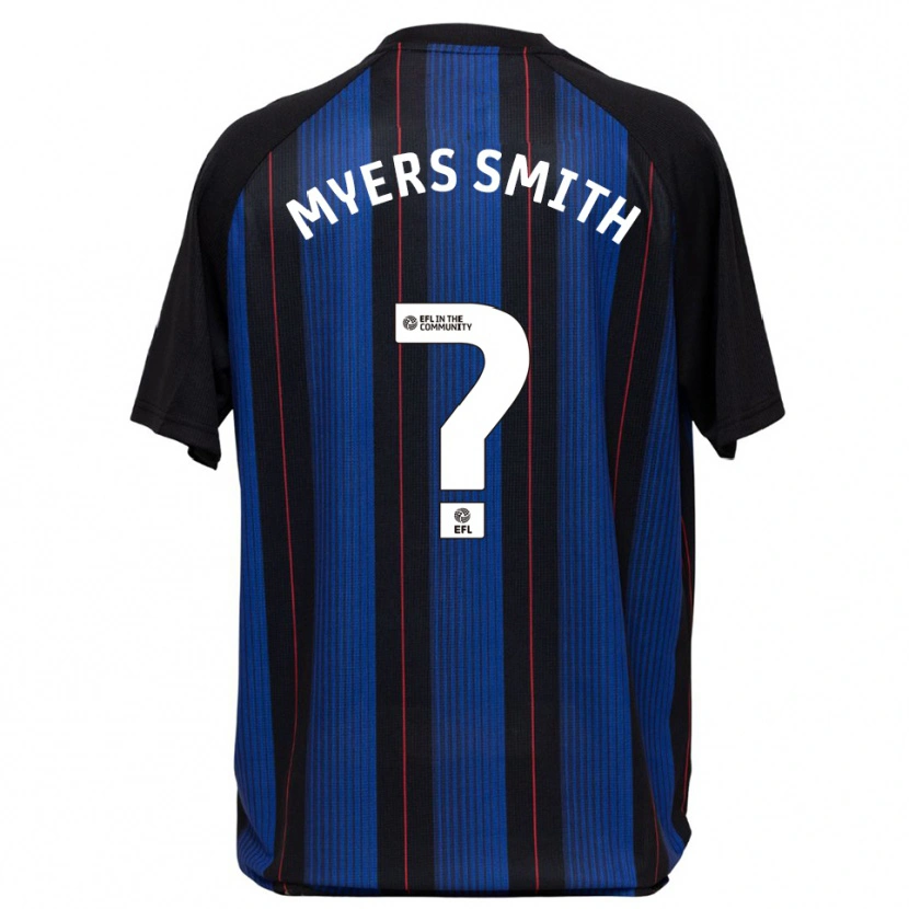 Danxen Women Alfie Myers-Smith #0 Blue Black Away Jersey 2025/26 T-Shirt