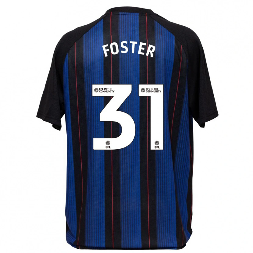 Danxen Women Owen Foster #31 Blue Black Away Jersey 2025/26 T-Shirt