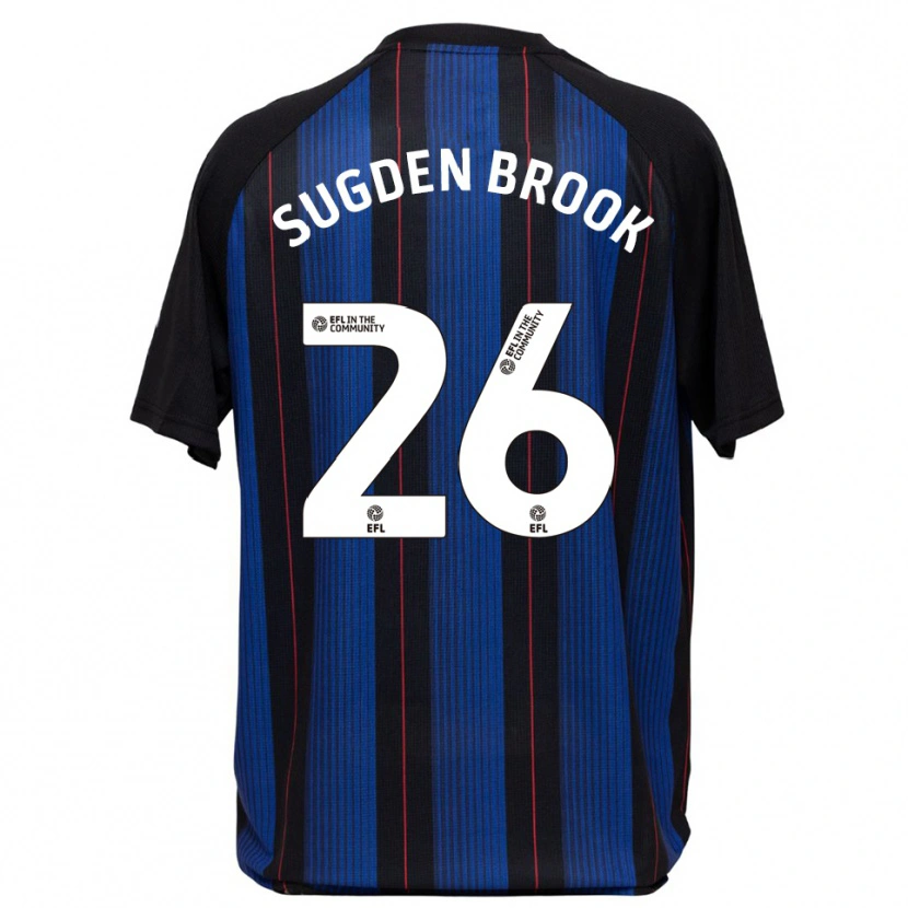 Danxen Women Darcie Sugden-Brook #26 Blue Black Away Jersey 2025/26 T-Shirt