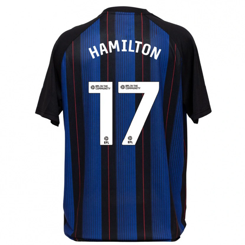 Danxen Women Micah Hamilton #17 Blue Black Away Jersey 2025/26 T-Shirt