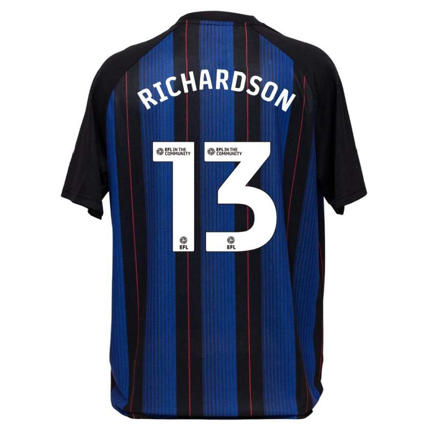 Danxen Women Joseph Richardson #13 Blue Black Away Jersey 2025/26 T-Shirt
