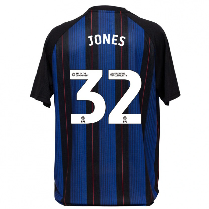 Danxen Women Jamie Jones #32 Blue Black Away Jersey 2025/26 T-Shirt