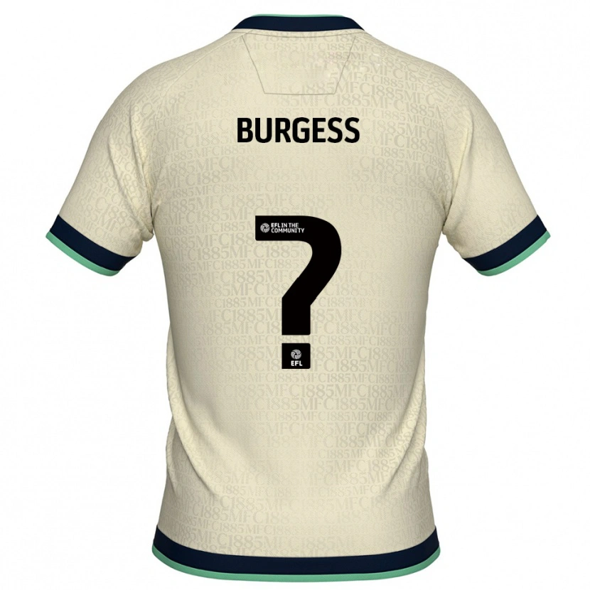 Danxen Women Billy Burgess #0 Champagne Navy Away Jersey 2025/26 T-Shirt