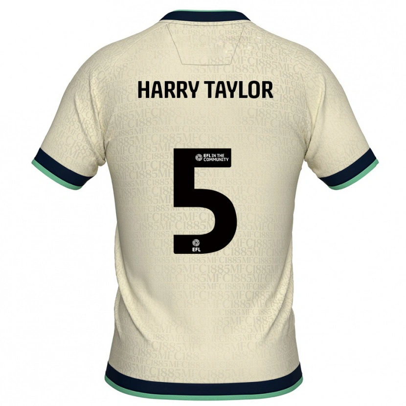 Danxen Women Harry Taylor #5 Champagne Navy Away Jersey 2025/26 T-Shirt