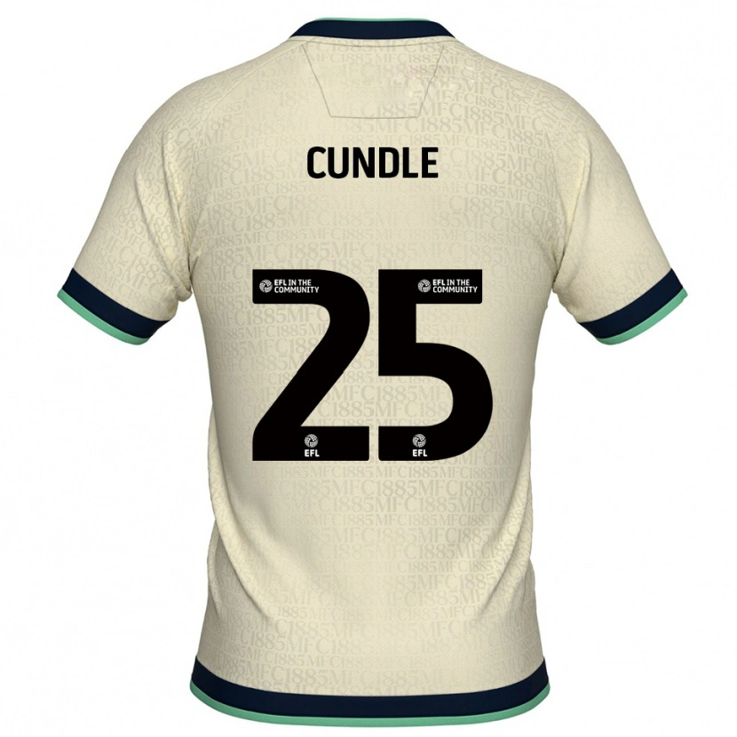 Danxen Women Luke Cundle #25 Champagne Navy Away Jersey 2025/26 T-Shirt