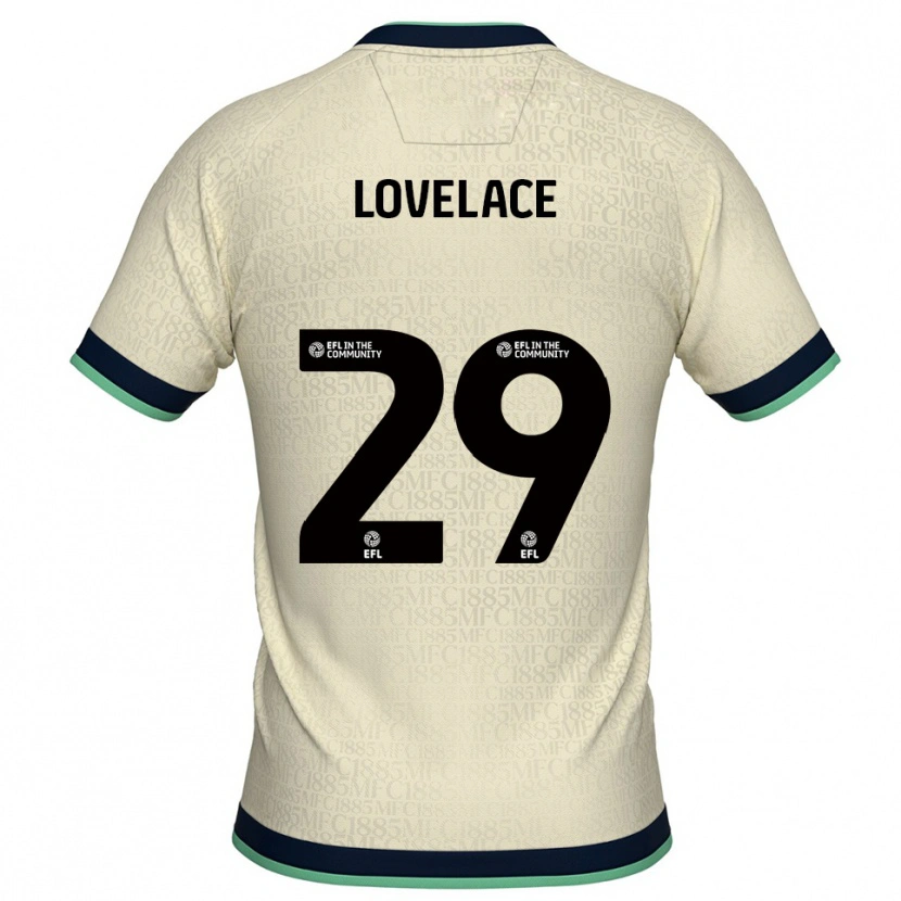 Danxen Women Zak Lovelace #29 Champagne Navy Away Jersey 2025/26 T-Shirt
