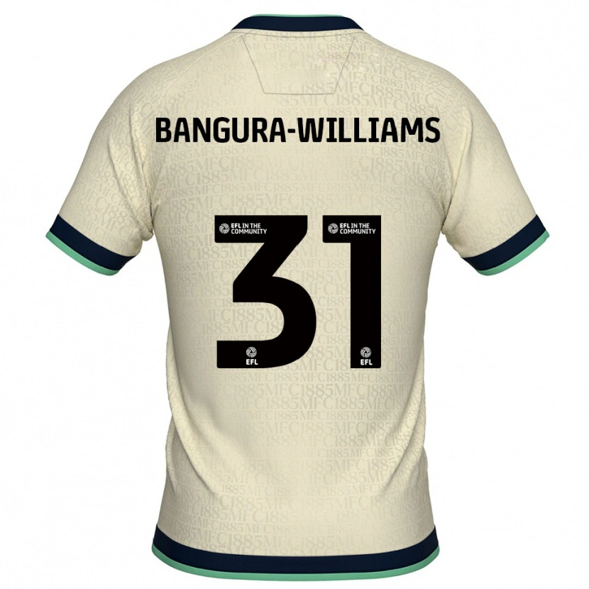 Danxen Women Ra'ees Bangura-Williams #31 Champagne Navy Away Jersey 2025/26 T-Shirt