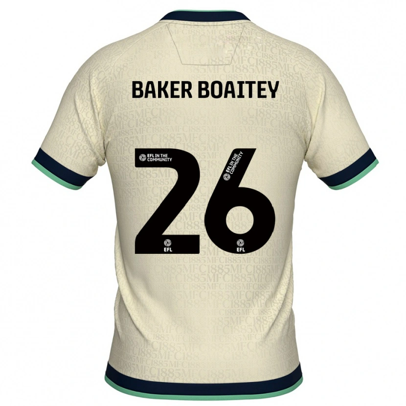 Danxen Women Benicio Baker #26 Champagne Navy Away Jersey 2025/26 T-Shirt