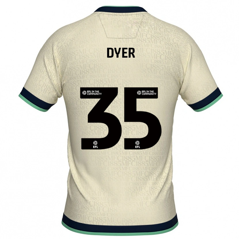 Danxen Women Jet Dyer #35 Champagne Navy Away Jersey 2025/26 T-Shirt
