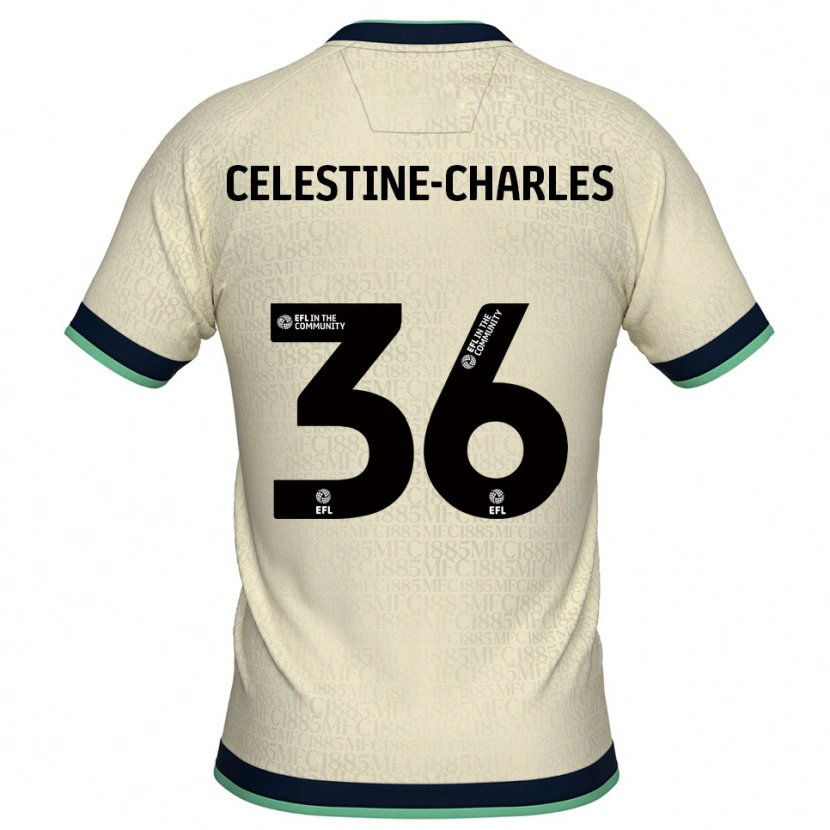 Danxen Women Jaiden Celestine-Charles #36 Champagne Navy Away Jersey 2025/26 T-Shirt