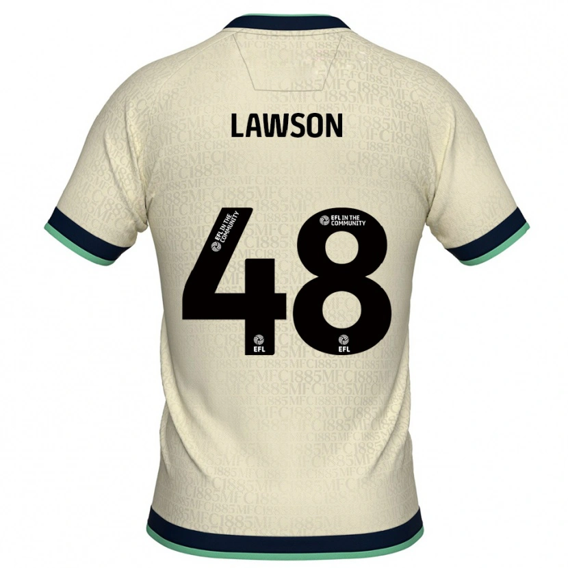 Danxen Women Sha'mar Lawson #48 Champagne Navy Away Jersey 2025/26 T-Shirt