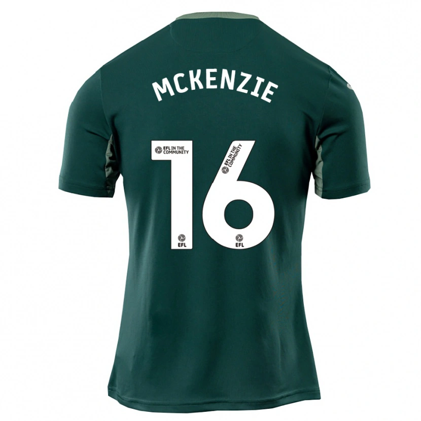 Danxen Women Mason Mckenzie #16 Green White Purple Away Jersey 2025/26 T-Shirt