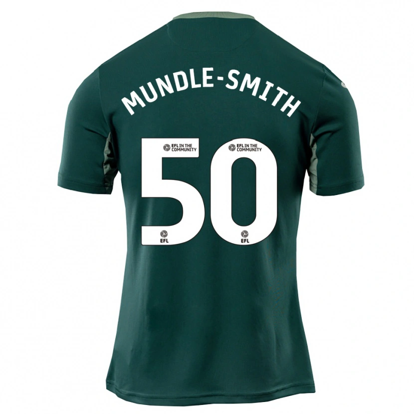 Danxen Women Errol Mundle-Smith #50 Green White Purple Away Jersey 2025/26 T-Shirt