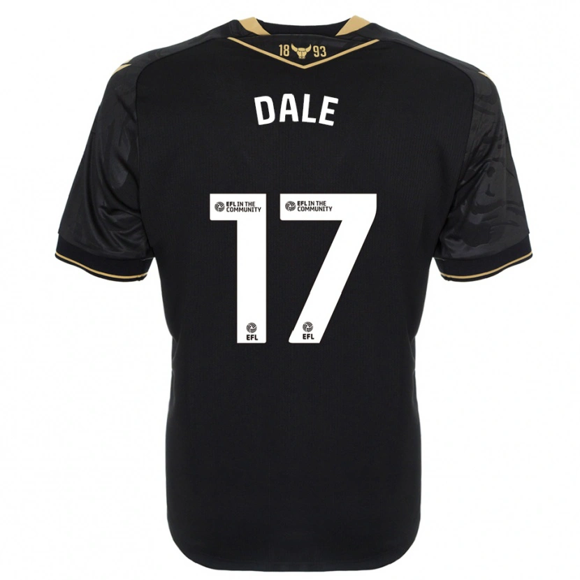 Danxen Women Owen Dale #17 Black Gold Away Jersey 2025/26 T-Shirt