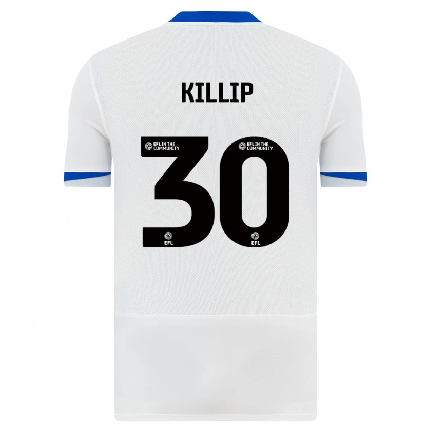 Danxen Women Ben Killip #30 White Black Away Jersey 2025/26 T-Shirt