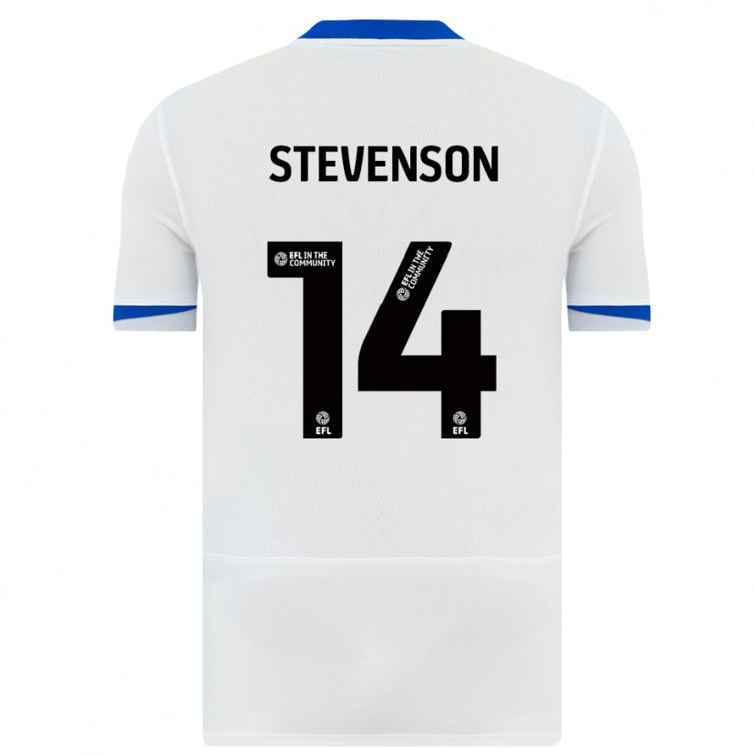 Danxen Women Ben Stevenson #14 White Black Away Jersey 2025/26 T-Shirt