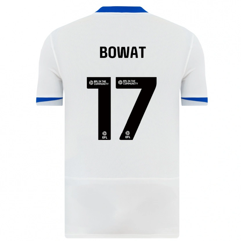 Danxen Women Ibane Bowat #17 White Black Away Jersey 2025/26 T-Shirt