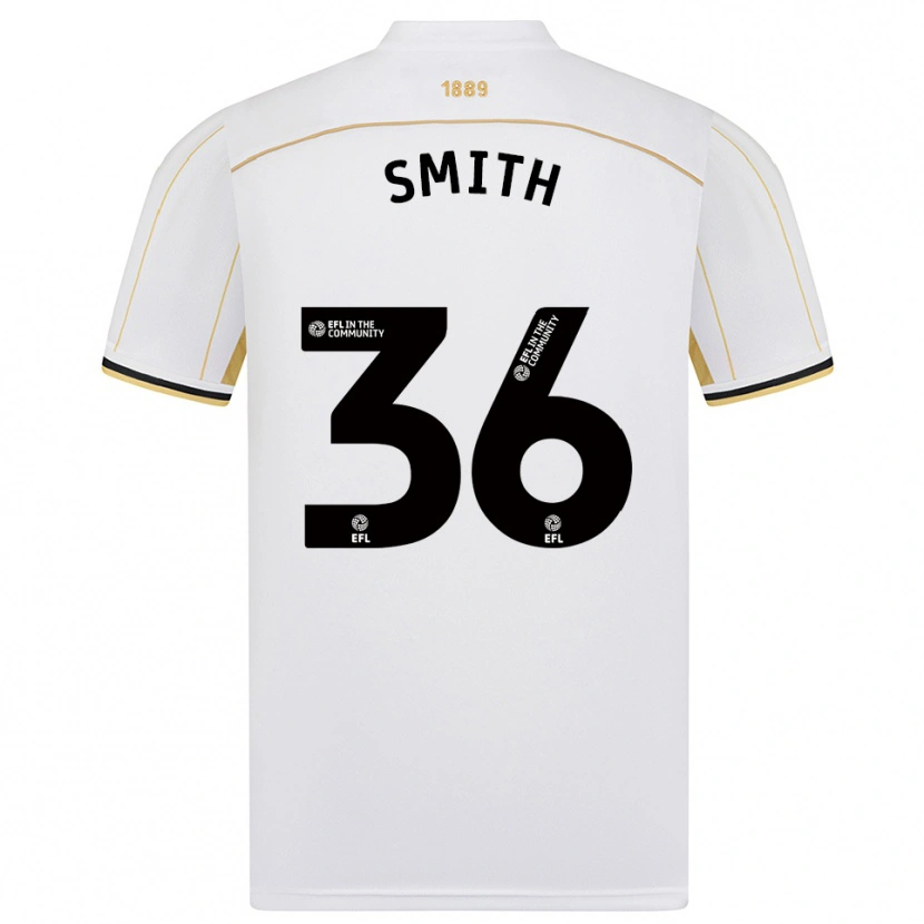 Danxen Women Joshua Smith #36 White Gold Away Jersey 2025/26 T-Shirt