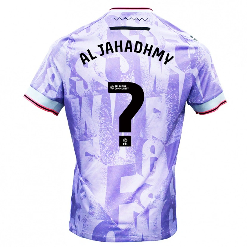 Danxen Women Murtadha Al-Jahadhmy #0 Lilac White Away Jersey 2025/26 T-Shirt