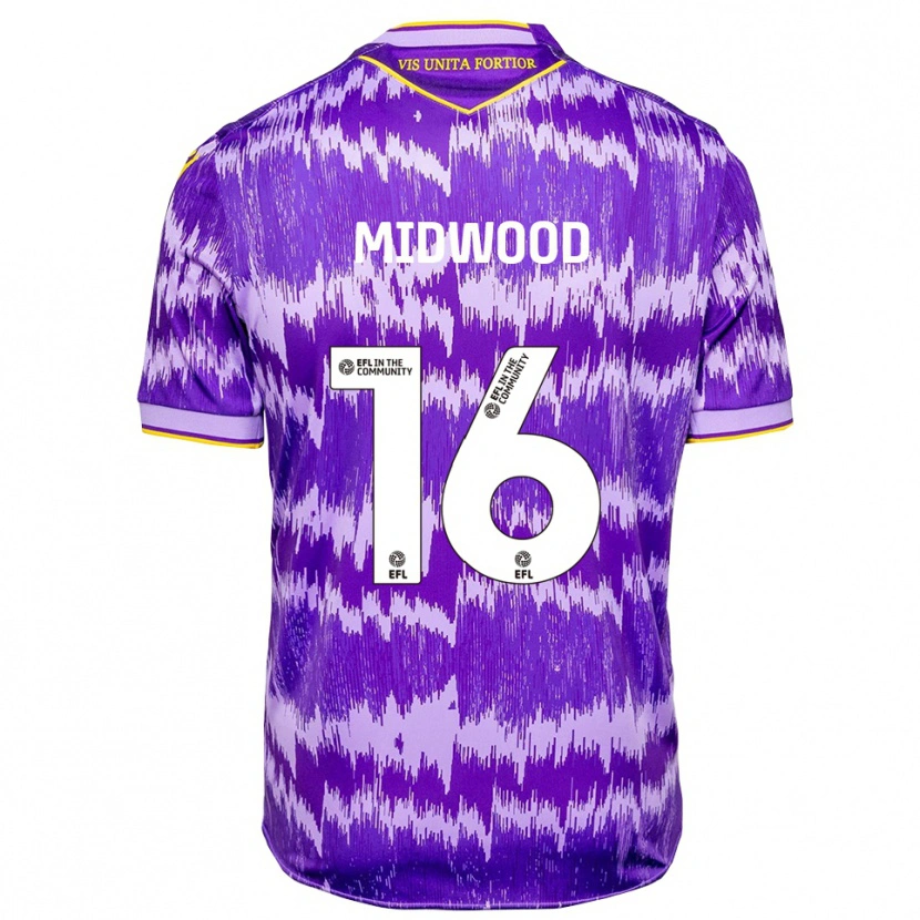 Danxen Women Tom Midwood #16 Purple Yellow Away Jersey 2025/26 T-Shirt