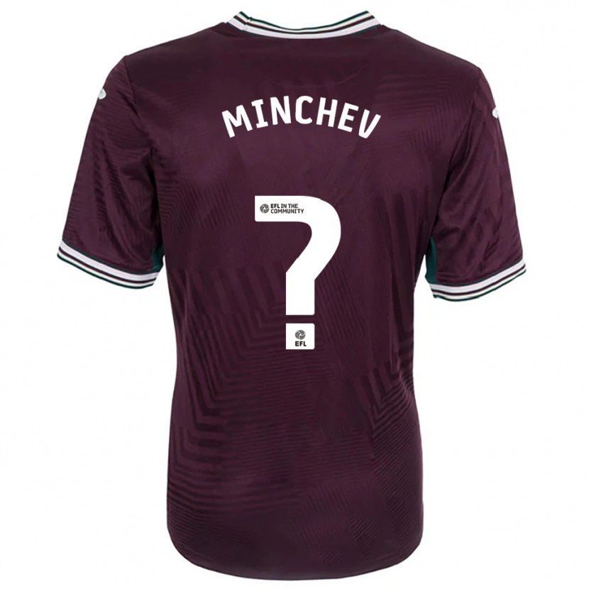 Danxen Women Teodor Minchev #0 Rust Red White Away Jersey 2025/26 T-Shirt