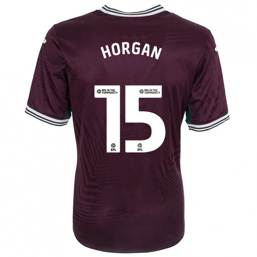 Danxen Women Gwenan Horgan #15 Rust Red White Away Jersey 2025/26 T-Shirt