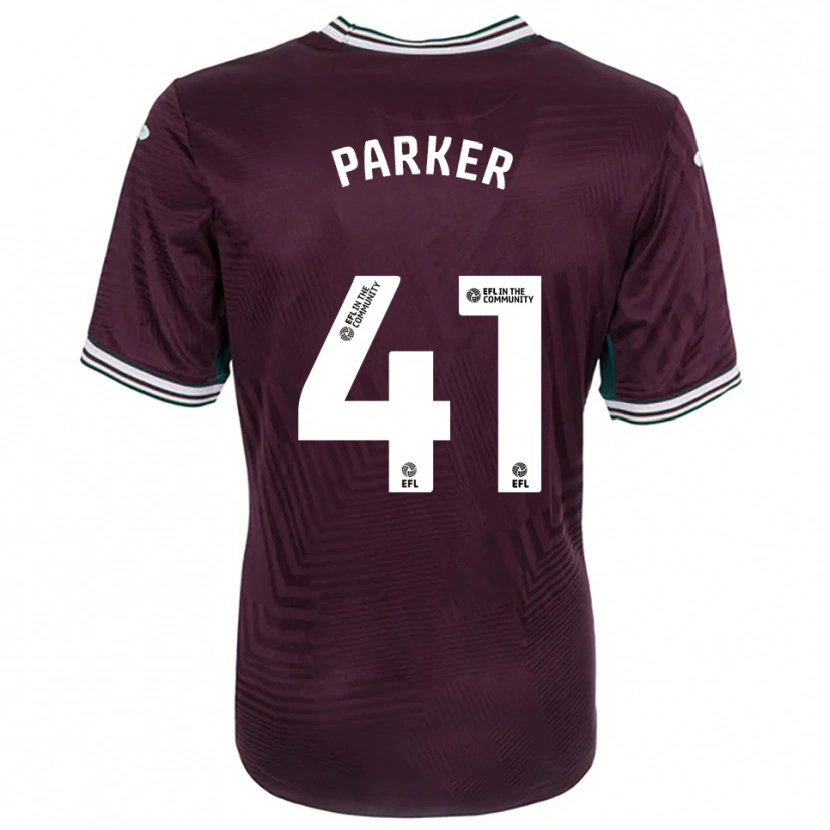 Danxen Women Sam Parker #41 Rust Red White Away Jersey 2025/26 T-Shirt