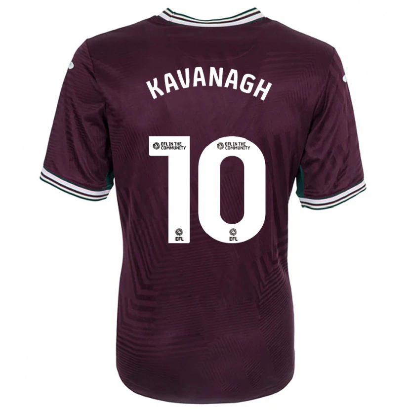 Danxen Women Reece Kavanagh #10 Rust Red White Away Jersey 2025/26 T-Shirt