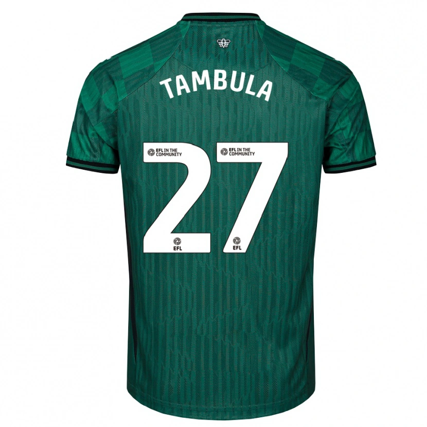Danxen Women Chloe Tambula #27 Green Black Away Jersey 2025/26 T-Shirt