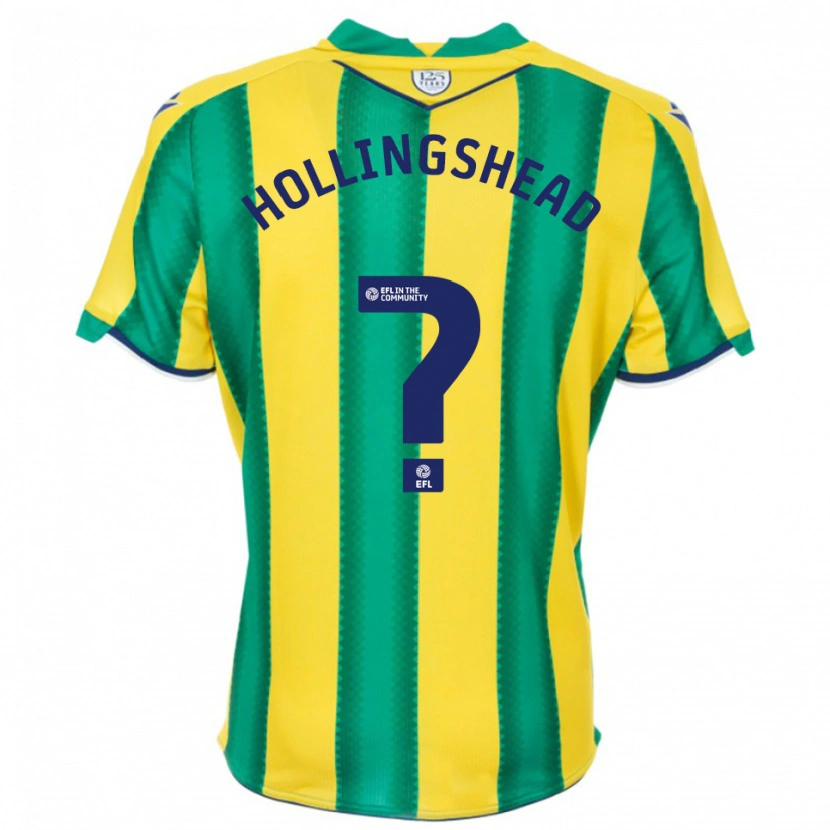 Danxen Women Ronnie Hollingshead #0 Yellow Green Away Jersey 2025/26 T-Shirt