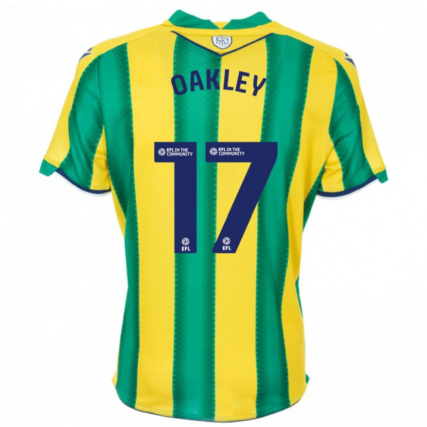 Danxen Women Rhianne Oakley #17 Yellow Green Away Jersey 2025/26 T-Shirt