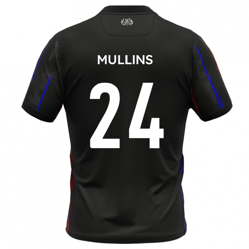 Danxen Women Maxwell Mullins #24 Black Red Away Jersey 2025/26 T-Shirt