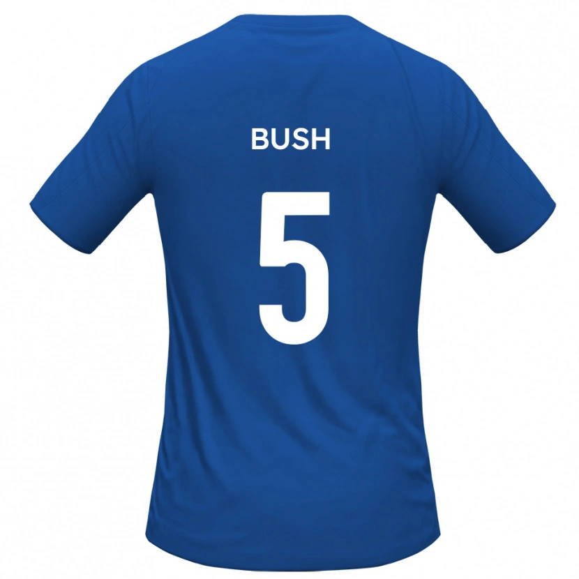 Danxen Women Chris Bush #5 Sky Blue Away Jersey 2025/26 T-Shirt