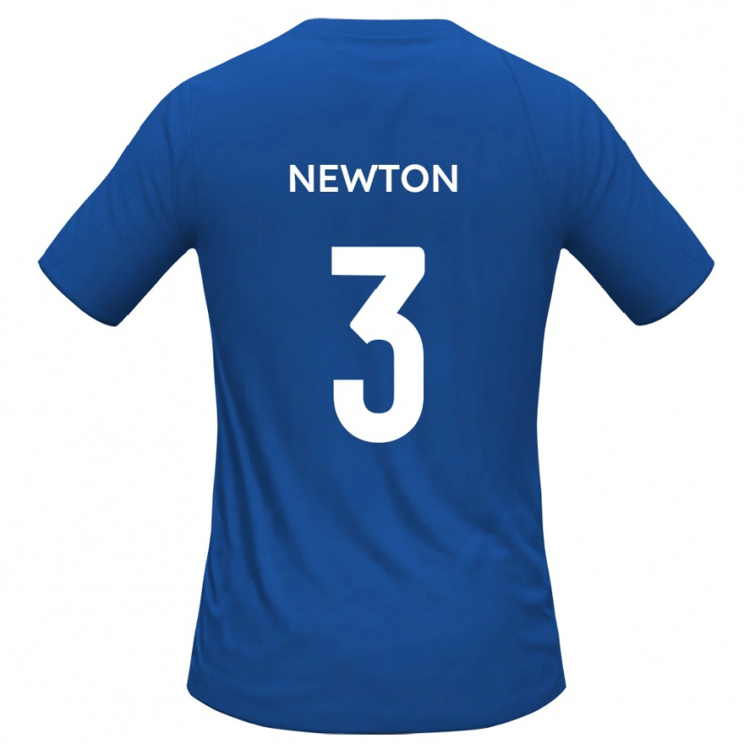 Danxen Women Joe Newton #3 Sky Blue Away Jersey 2025/26 T-Shirt