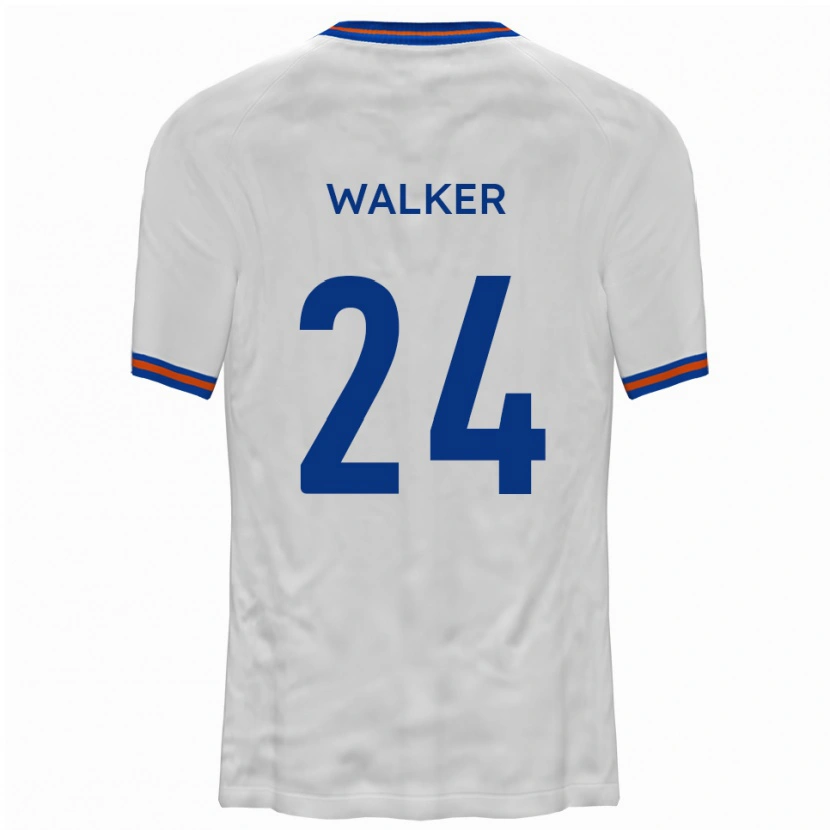 Danxen Women Lewis Walker #24 White Blue Away Jersey 2025/26 T-Shirt