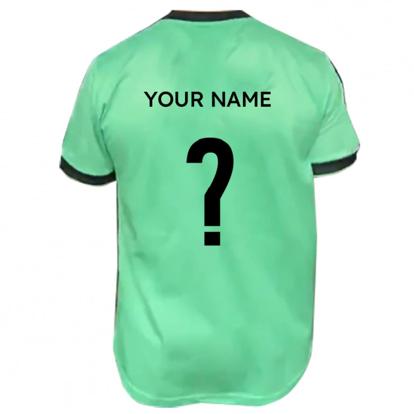Danxen Women Your Name #0 Turquoise Black Away Jersey 2025/26 T-Shirt