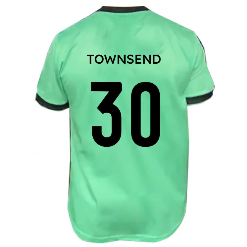 Danxen Women Nick Townsend #30 Turquoise Black Away Jersey 2025/26 T-Shirt