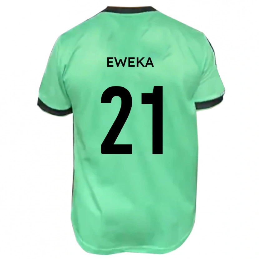 Danxen Women Temi Eweka #21 Turquoise Black Away Jersey 2025/26 T-Shirt