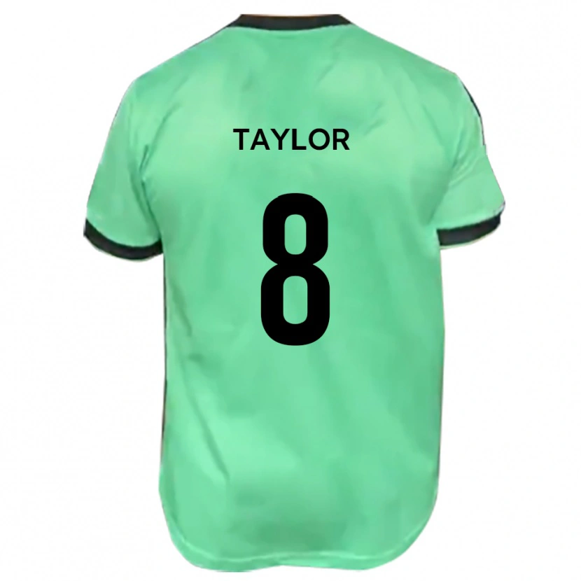 Danxen Women Jake Taylor #8 Turquoise Black Away Jersey 2025/26 T-Shirt