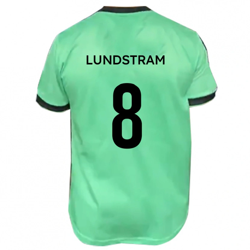 Danxen Women Josh Lundstram #8 Turquoise Black Away Jersey 2025/26 T-Shirt