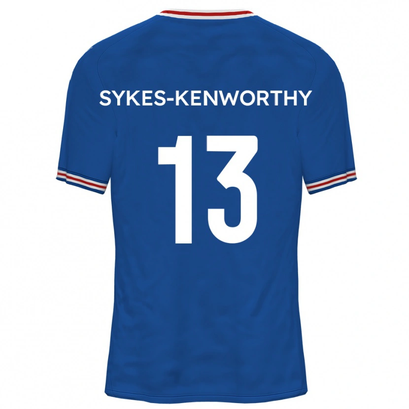 Danxen Women George Sykes-Kenworthy #13 Dodger Blue Away Jersey 2025/26 T-Shirt