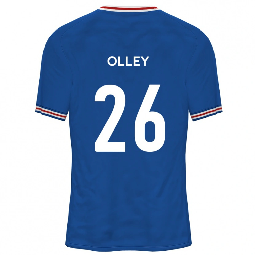 Danxen Women Greg Olley #26 Dodger Blue Away Jersey 2025/26 T-Shirt
