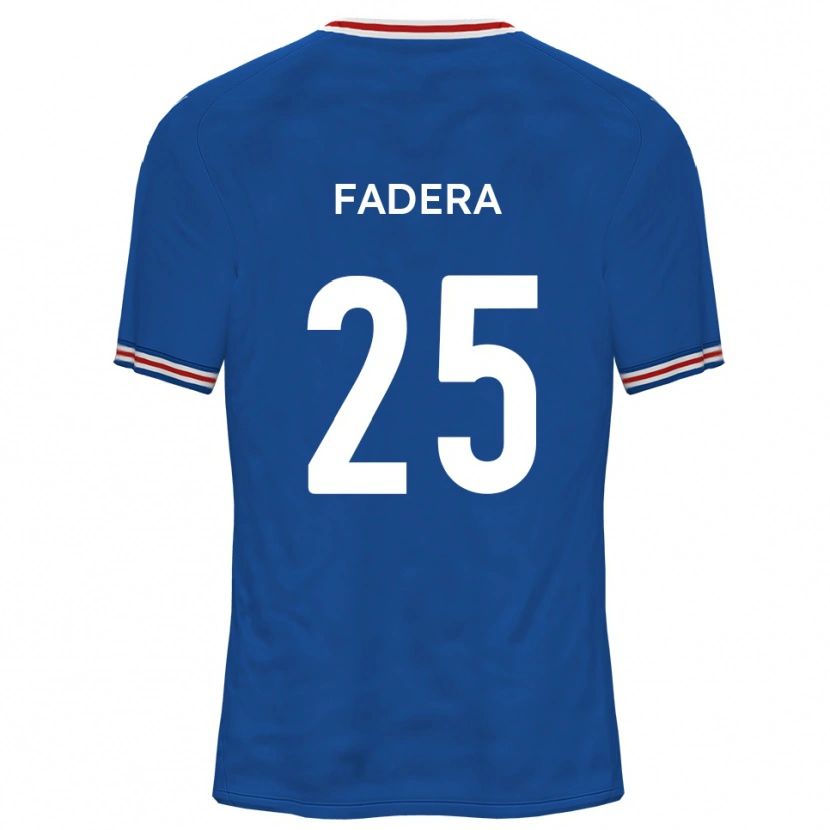 Danxen Women Mo Fadera #25 Dodger Blue Away Jersey 2025/26 T-Shirt