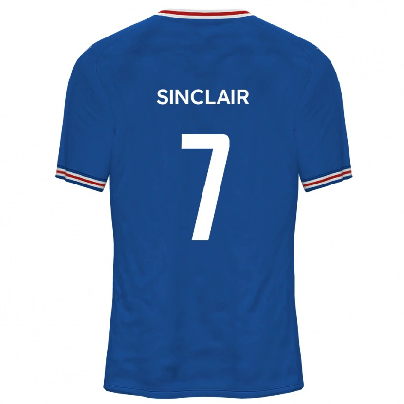 Danxen Women Tyrese Sinclair #7 Dodger Blue Away Jersey 2025/26 T-Shirt