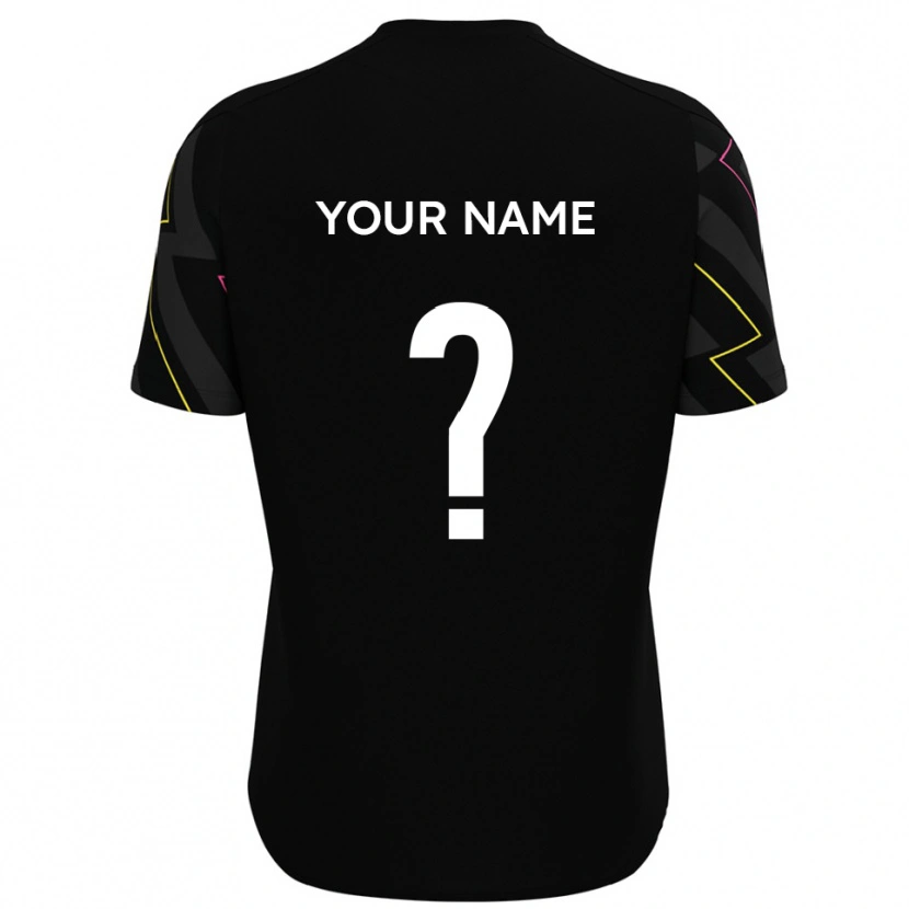 Danxen Women Your Name #0 Black Gray Away Jersey 2025/26 T-Shirt
