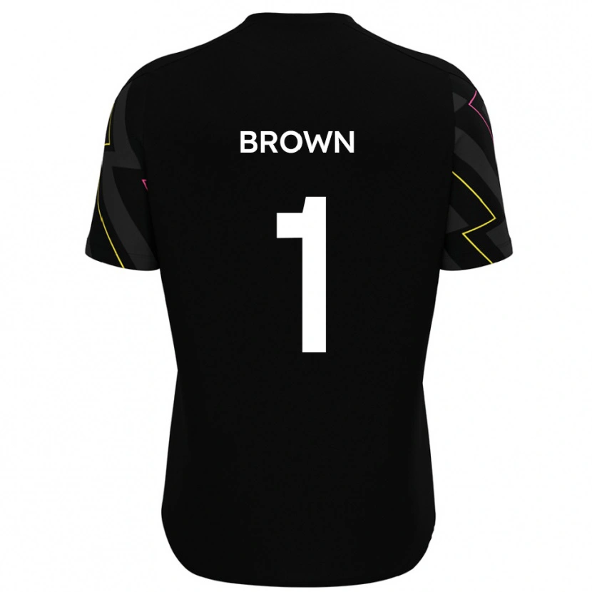 Danxen Women Rory Brown #1 Black Gray Away Jersey 2025/26 T-Shirt