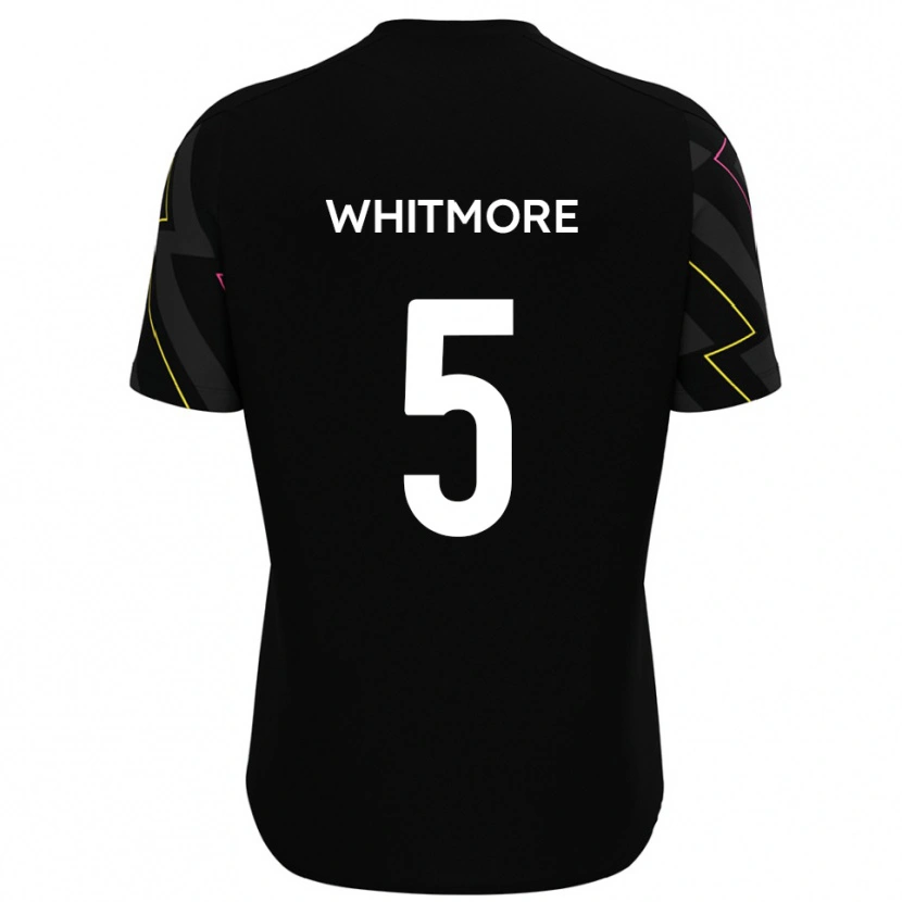 Danxen Women Alex Whitmore #5 Black Gray Away Jersey 2025/26 T-Shirt