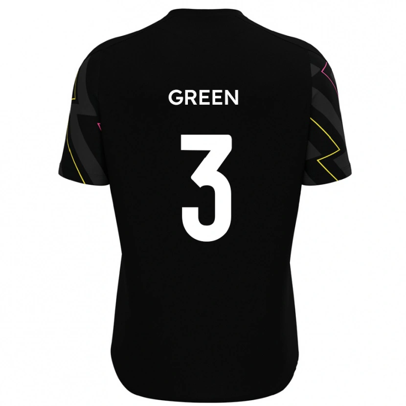 Danxen Women Cameron Green #3 Black Gray Away Jersey 2025/26 T-Shirt