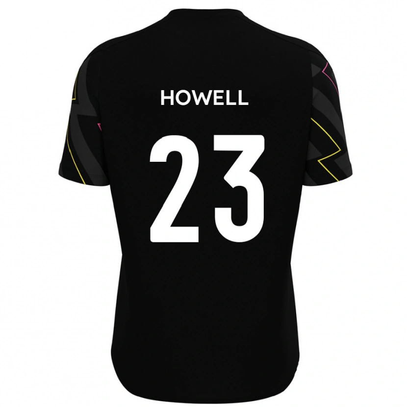 Danxen Women Finn Howell #23 Black Gray Away Jersey 2025/26 T-Shirt
